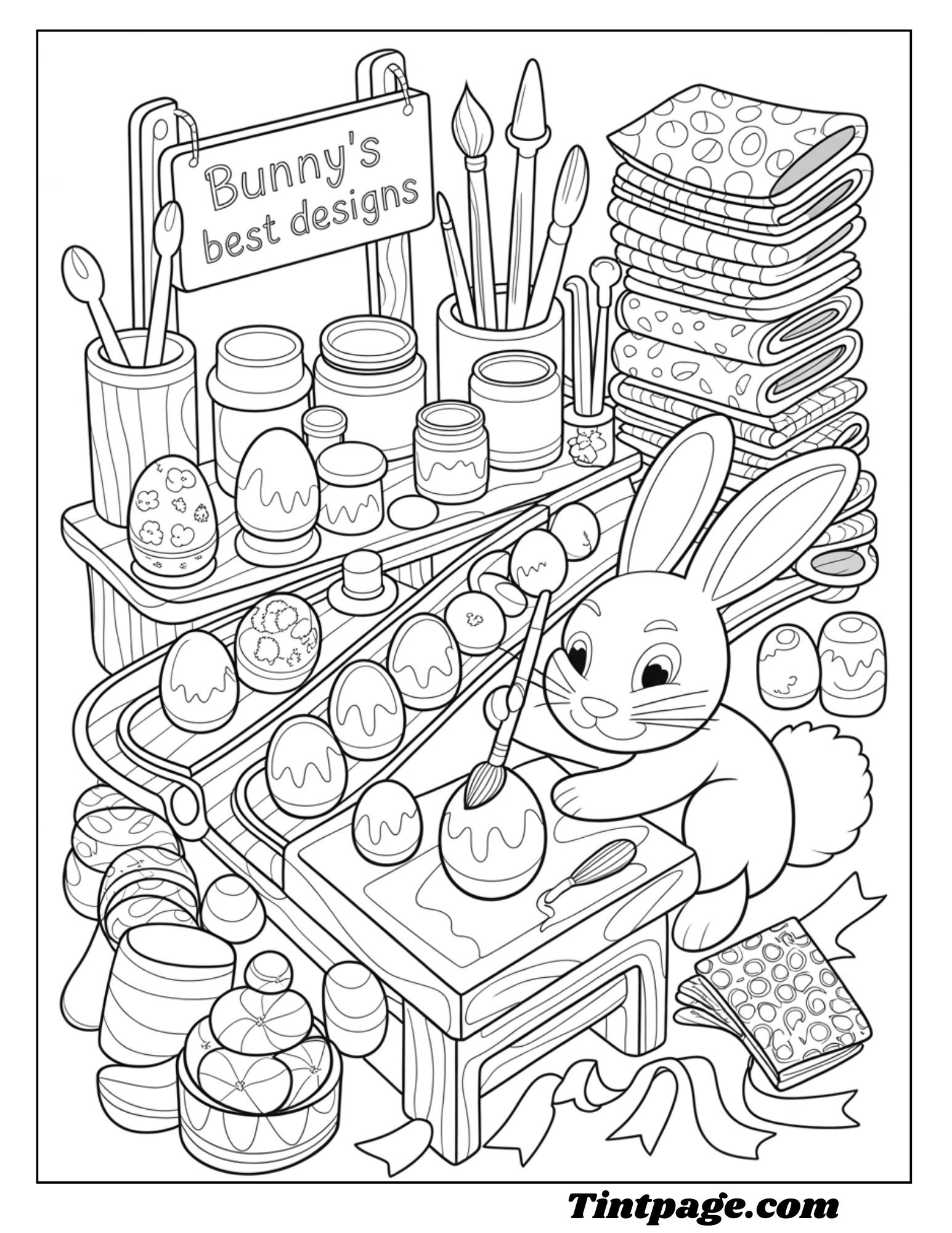 100 Ester Coloring Pages (Free Printable PDF For All Ages)