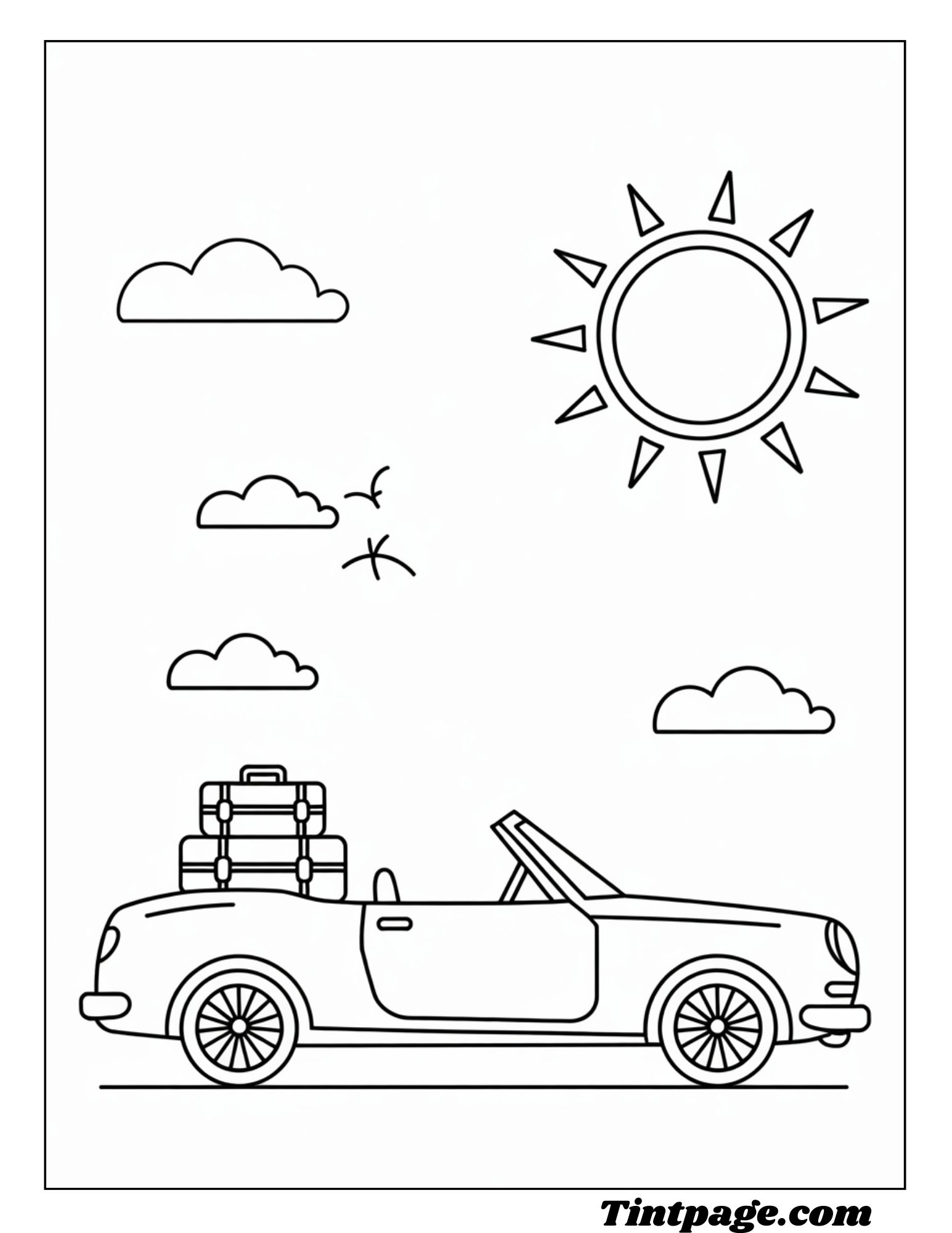 100 Summer Coloring Pages ( Free PDF Printable For All Ages)