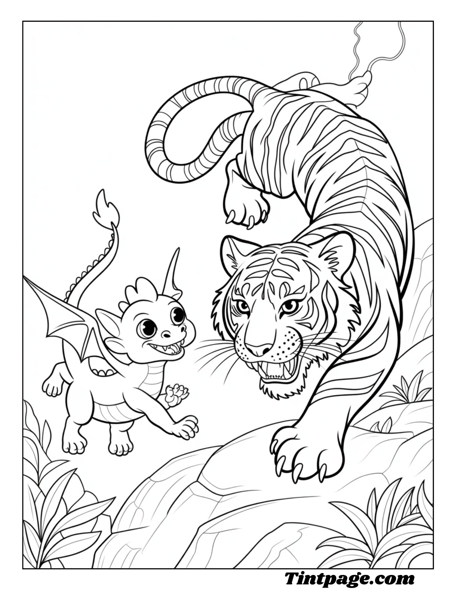 80 Dragon Coloring Page For All Ages ( Printable Pdf Free Dawenload)