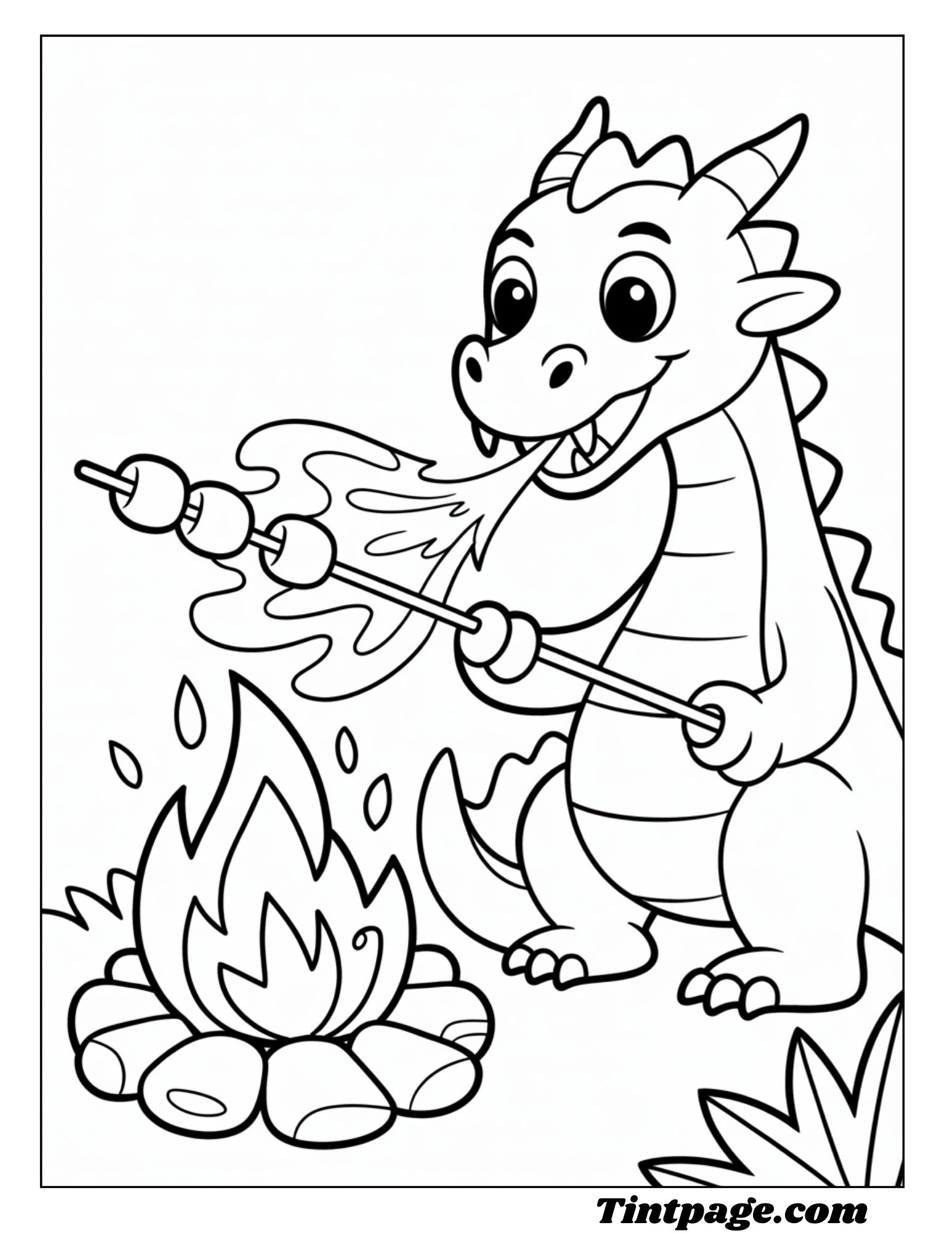 80 Dragon Coloring Page For All Ages ( Printable Pdf Free Dawenload)
