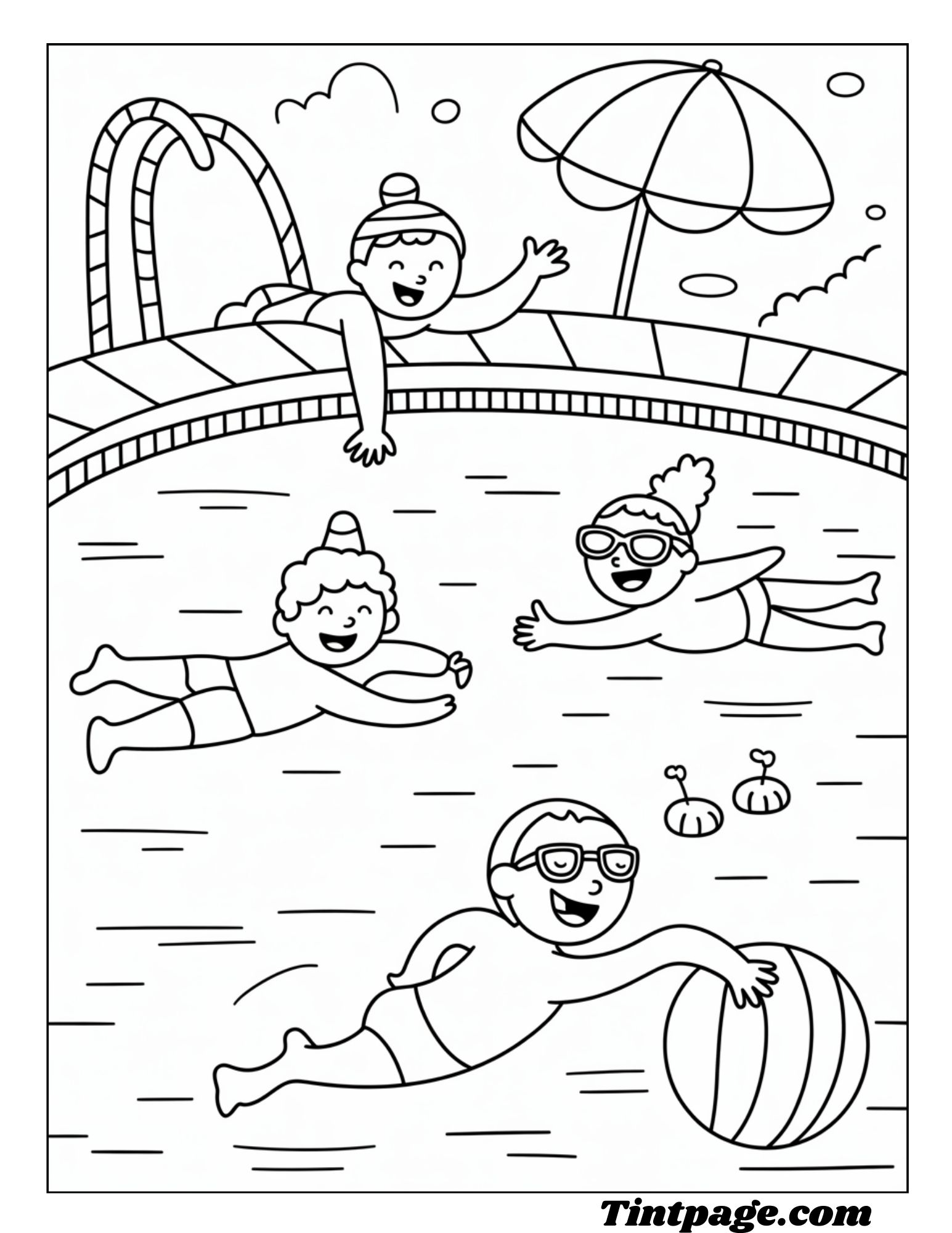 100 Summer Coloring Pages ( Free PDF Printable For All Ages)