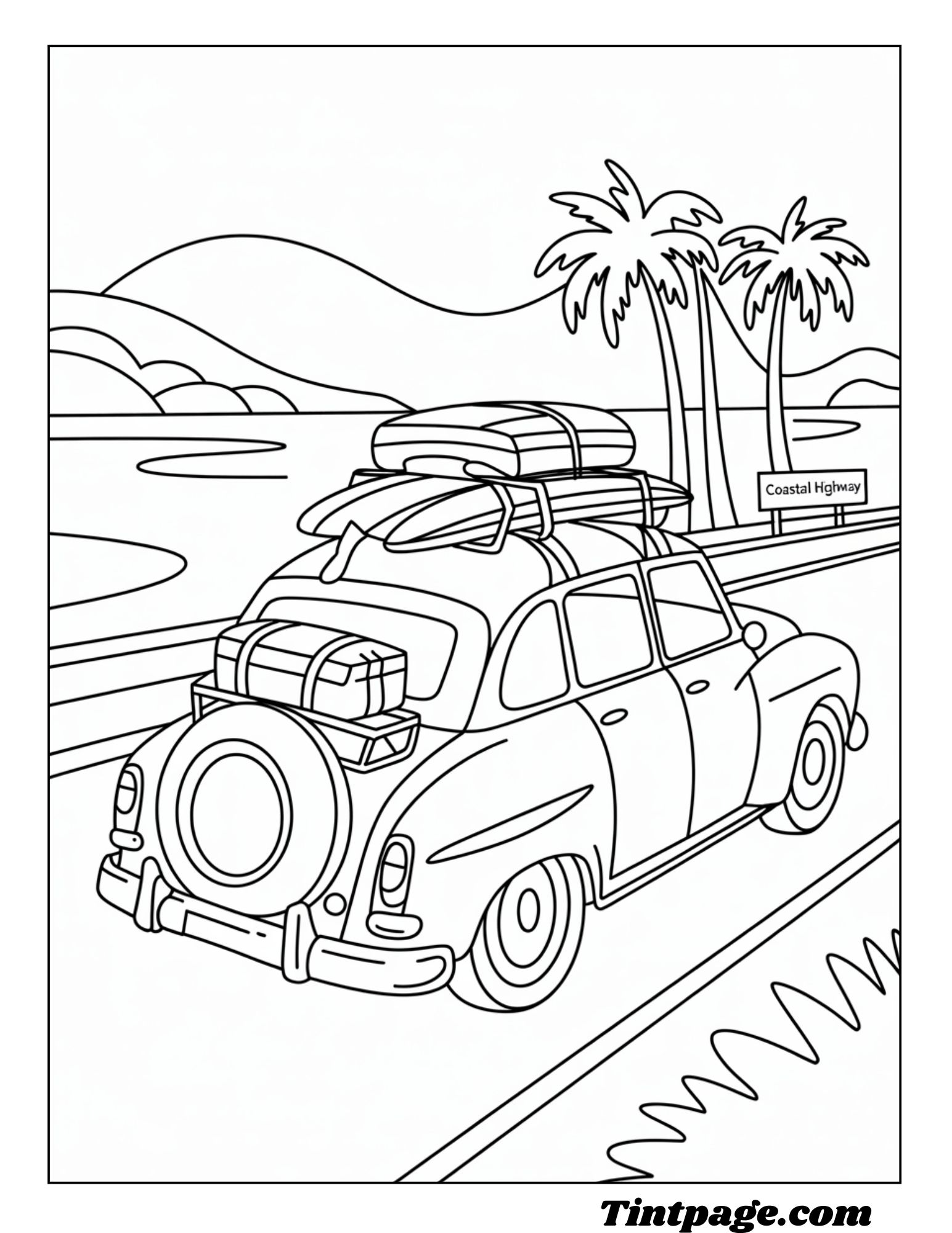 100 Summer Coloring Pages ( Free PDF Printable For All Ages)
