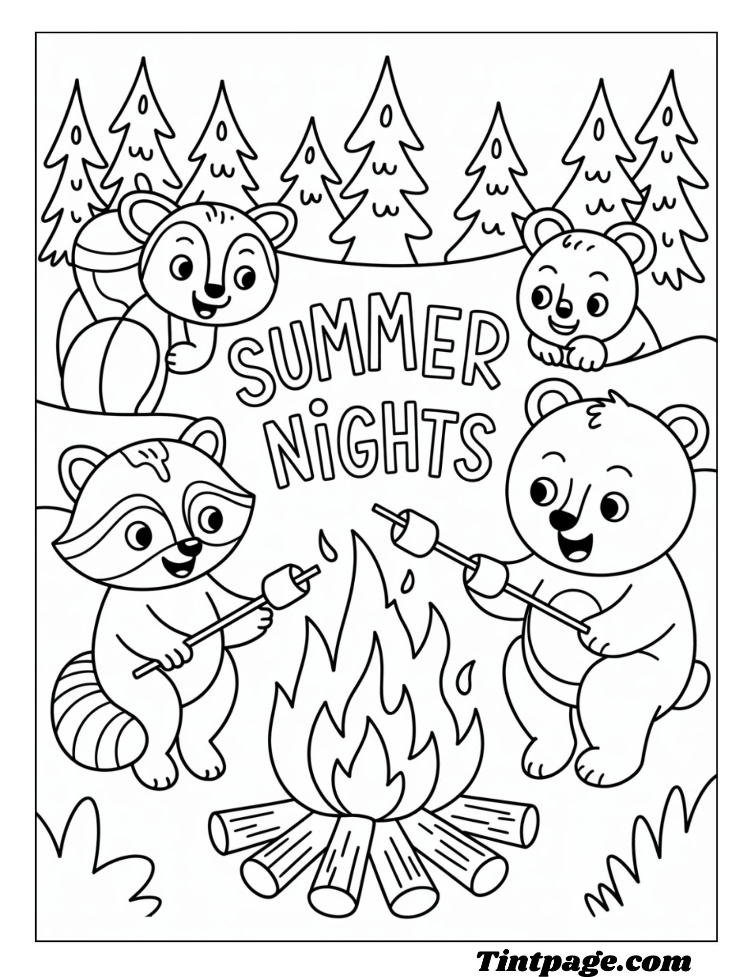100 Summer Coloring Pages ( Free PDF Printable For All Ages)