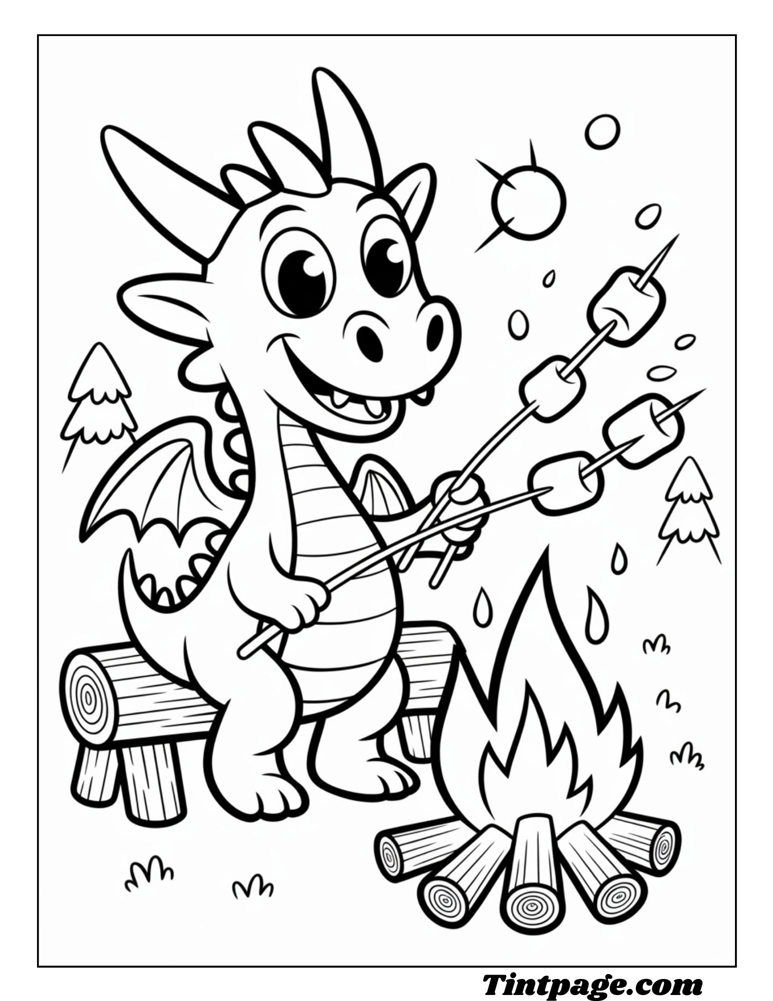 80 Dragon Coloring Page For All Ages ( Printable Pdf Free Dawenload)