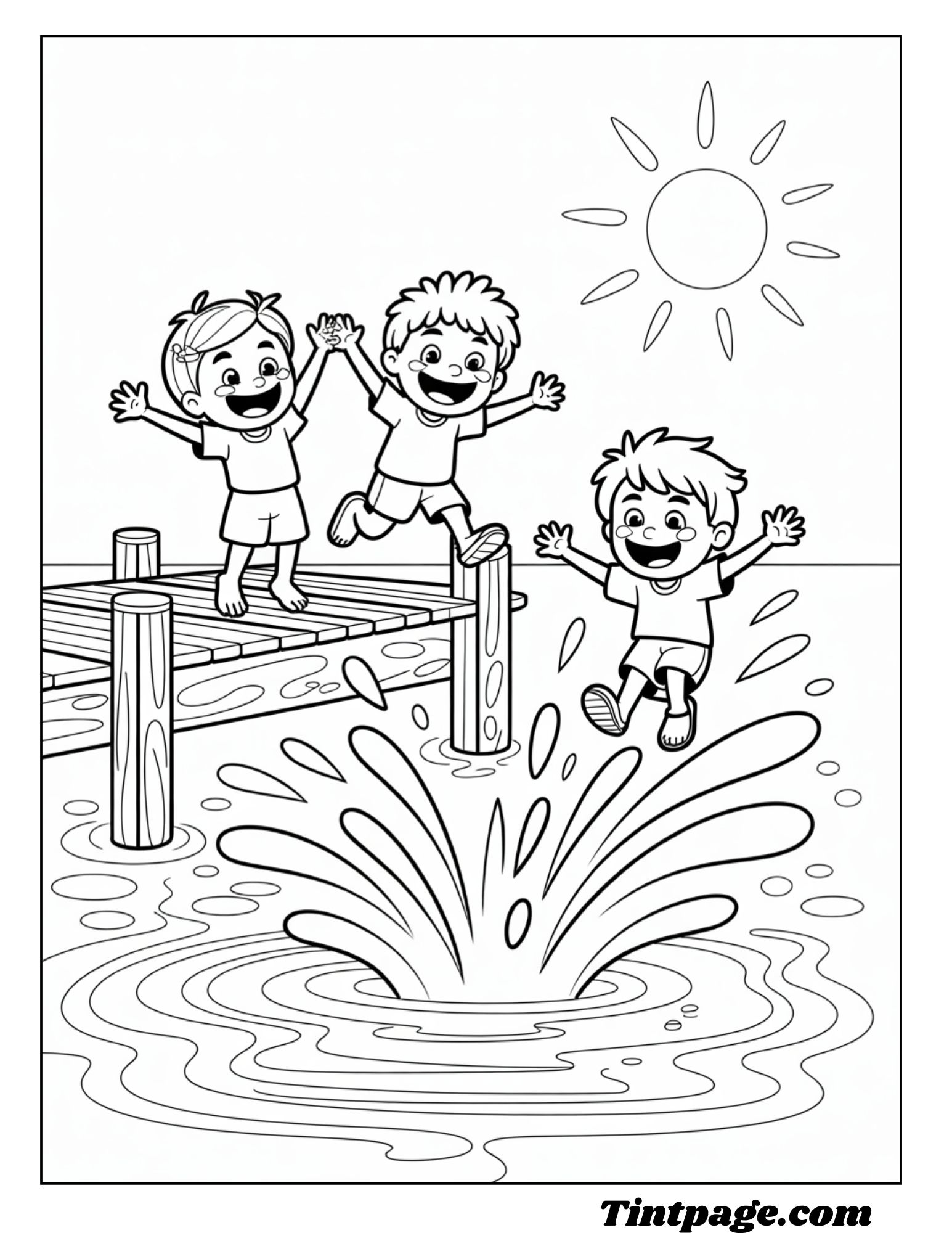 100 Summer Coloring Pages ( Free PDF Printable For All Ages)