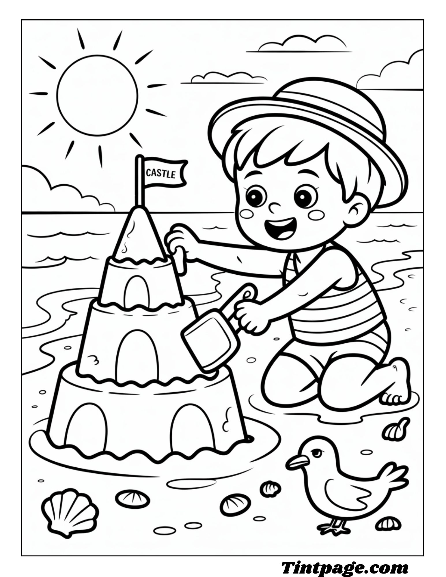100 Summer Coloring Pages ( Free PDF Printable For All Ages)