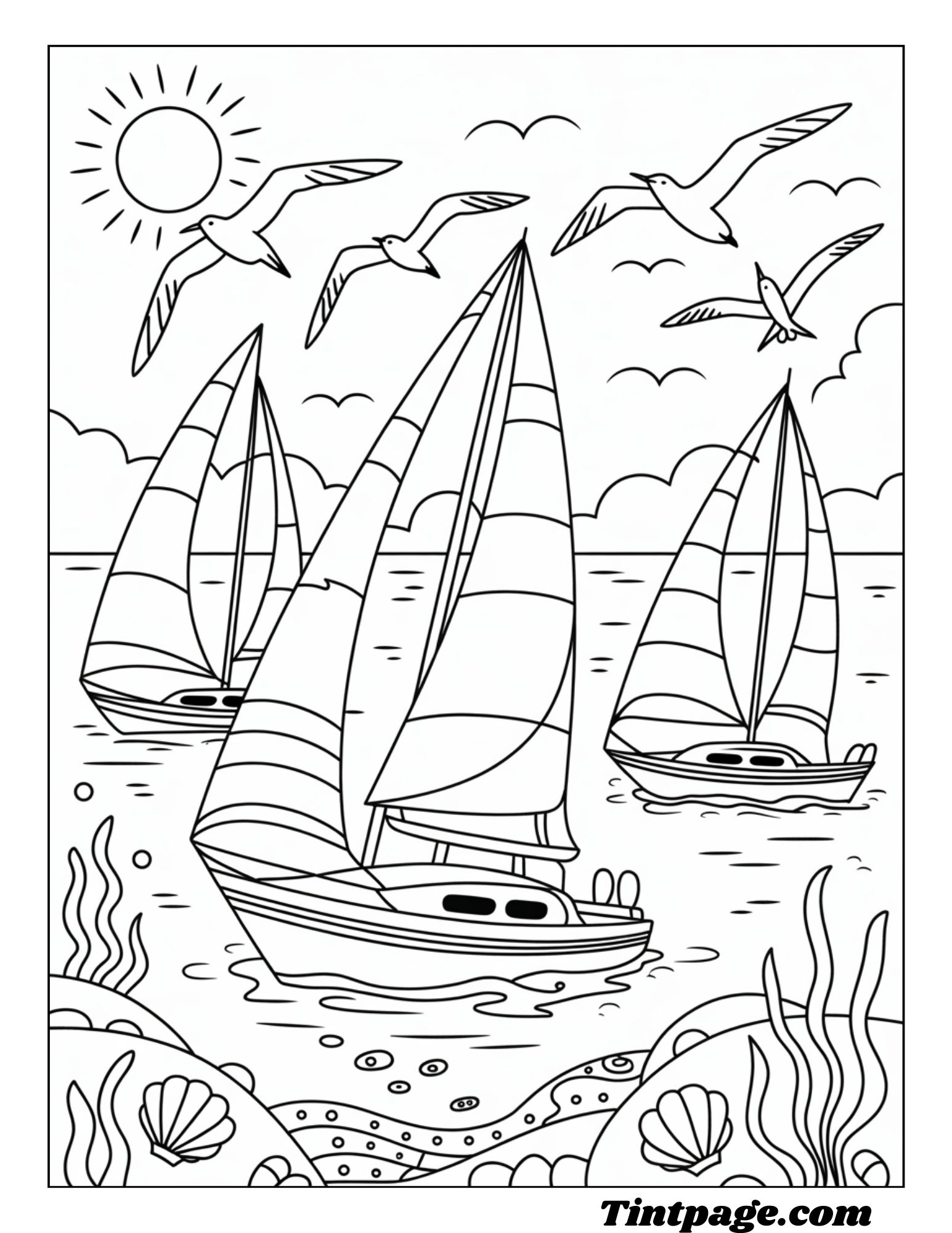 100 Summer Coloring Pages ( Free PDF Printable For All Ages)