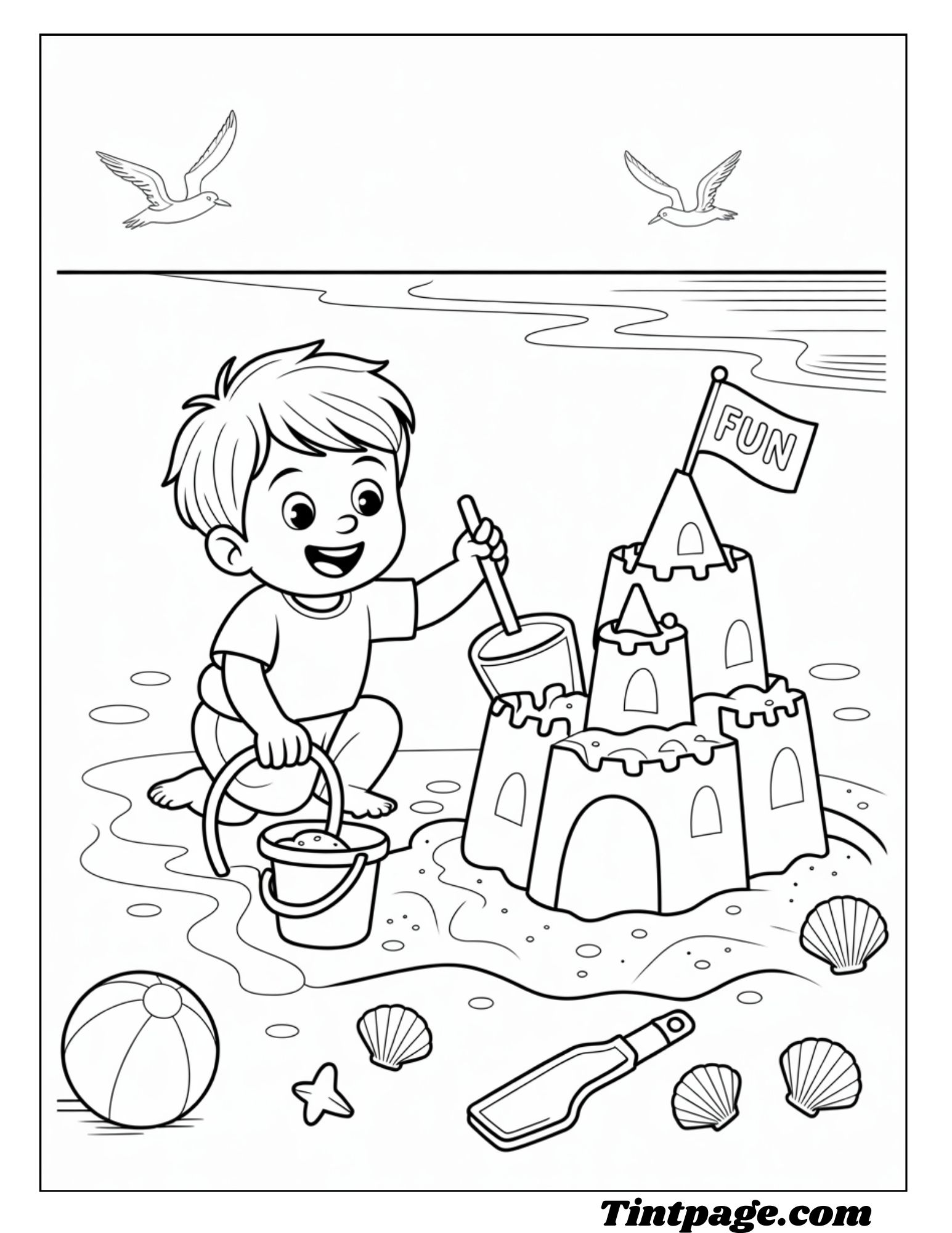 100 Summer Coloring Pages ( Free PDF Printable For All Ages)